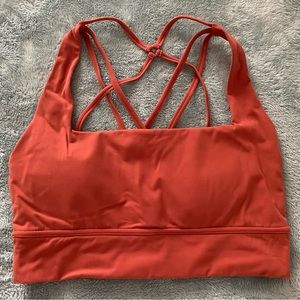 BuffBunny Revolution sports bra, XL, Canyon rust